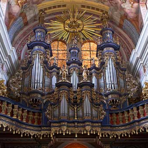 Swieta Lipka. Barokowe organy w Bazylice.